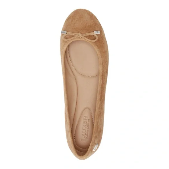 Ralph Lauren | Jayna Suede Flat - Picture 4 of 4